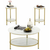Ensemble de 3 tables basses