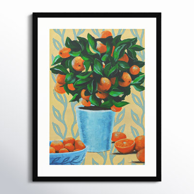 «Opulent Citrus II» par Grace Popp - impression encadrée