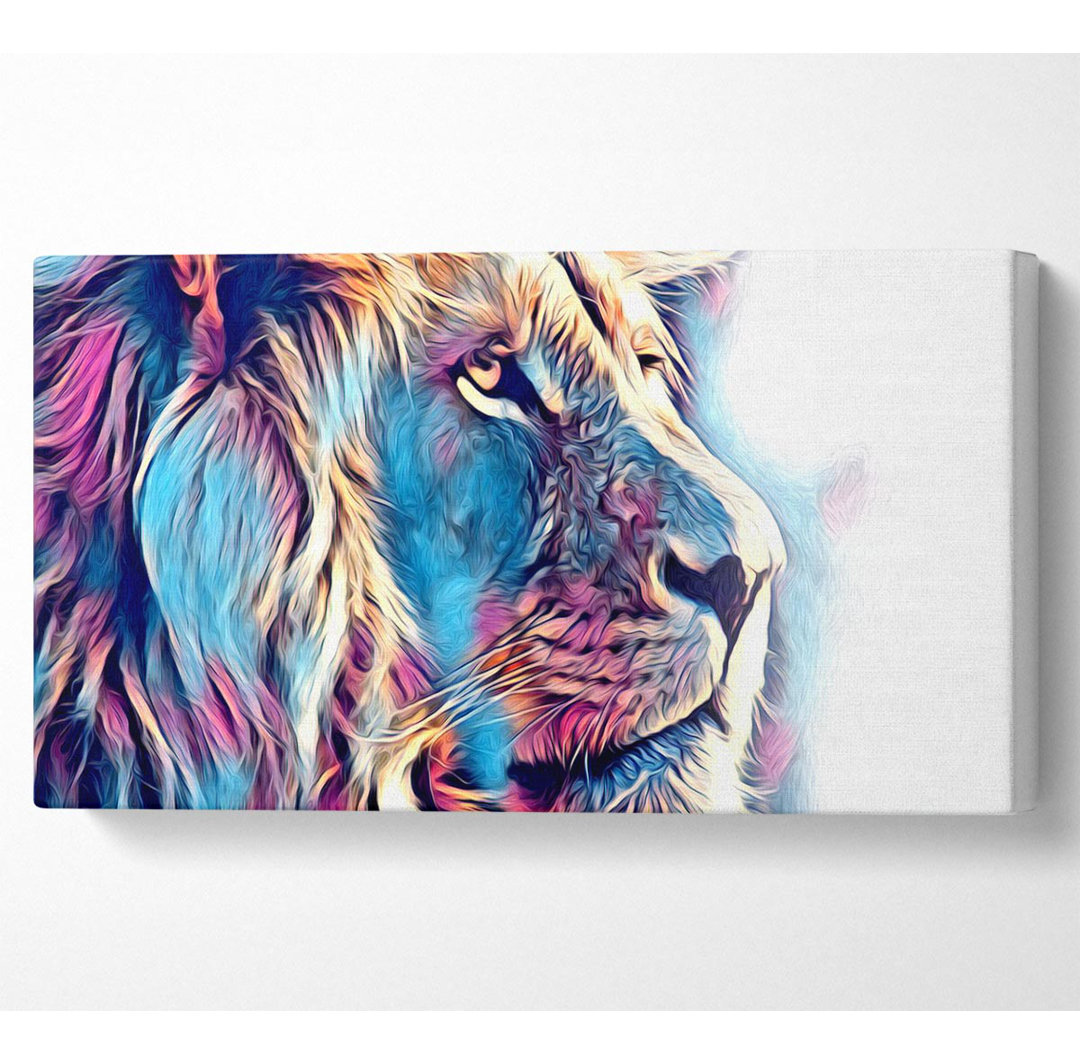 Cooler Blues Lion - Druck