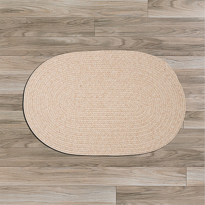 Tapis naturel tressé Navarrette, Ovale 5 pi x 8 pi