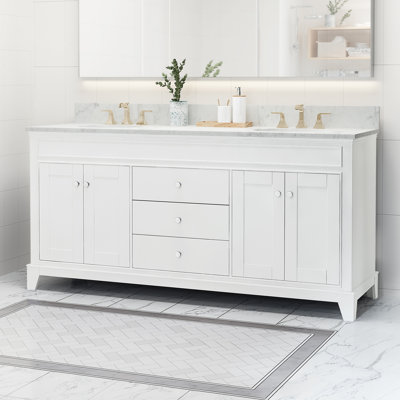 Ensemble de meuble-lavabo double 73 po Matild