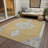 Elira Gold Washable Indoor-Outdoor Rug - -444712962
