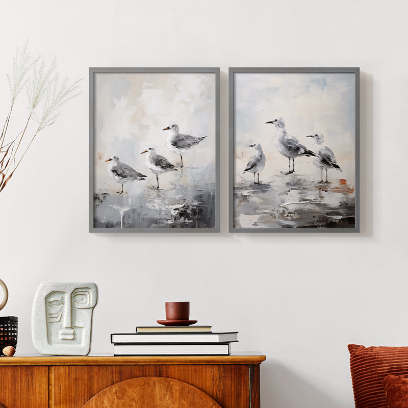 Série NAUTICAL CDLX - Reproduction encadrée de qualité supérieure - prête à être accrochée - aucun clou requis - aucun clou requis