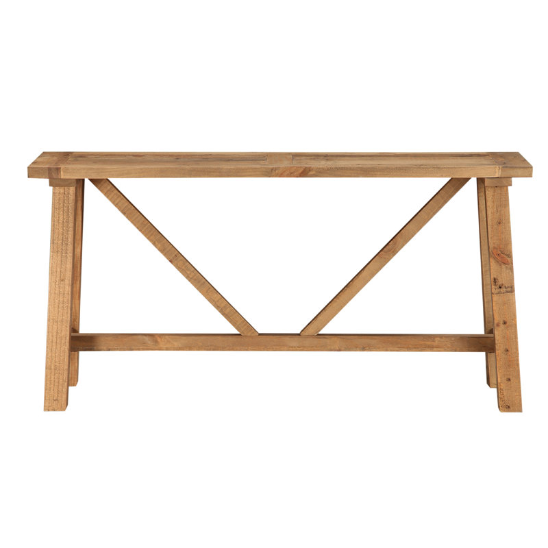 Console en bois massif 59 po Bentwood