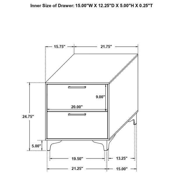 Dimensions du produit