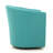 Hansell Upholstered Swivel Barrel Chair-1874867295
