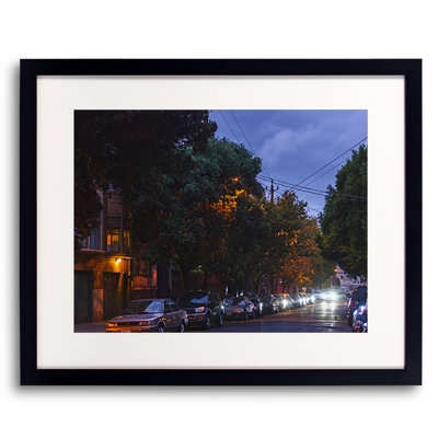 Street at Night (San Francisco, CA) Framed Print
