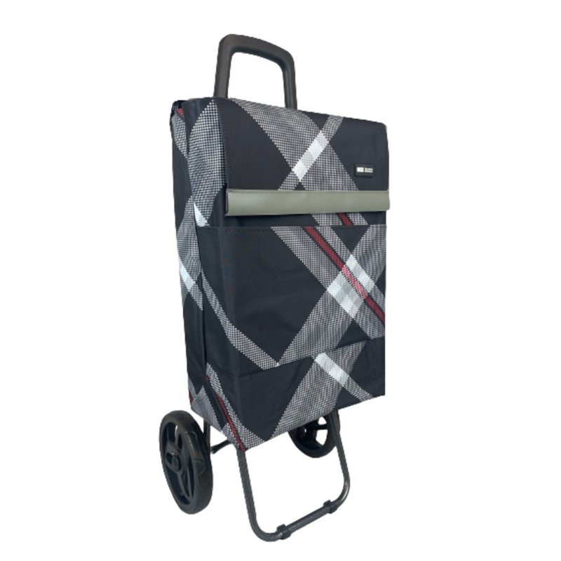 98cm H x 38cm Wx 20cm D 20kg Hand Truck Trolley, Black