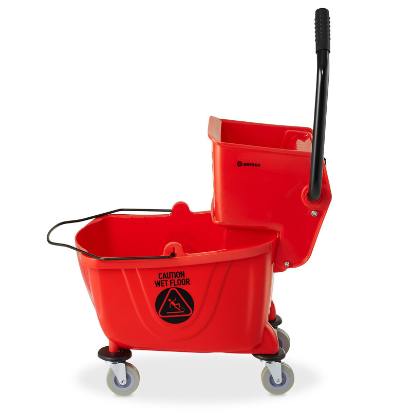 Mop Bucket, Red