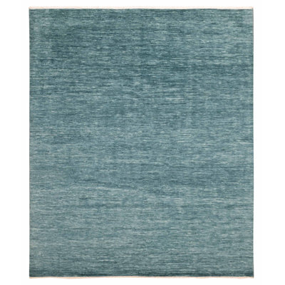 Tapis turquoise Mystique 8 pi 0 po x 9 pi 8 po