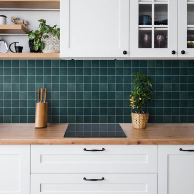 Lovella 50x100 cm Pvc Singular Tile in Green