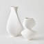 Serenity Vase-Matte White
