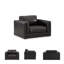 Chaise d'appoint rembourrée Ehitan