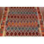 Tapis oriental réversible en laine Kilim 10 x 13