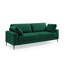 Etta 214.1Cm Velvet Square Arms Sofa-982565712