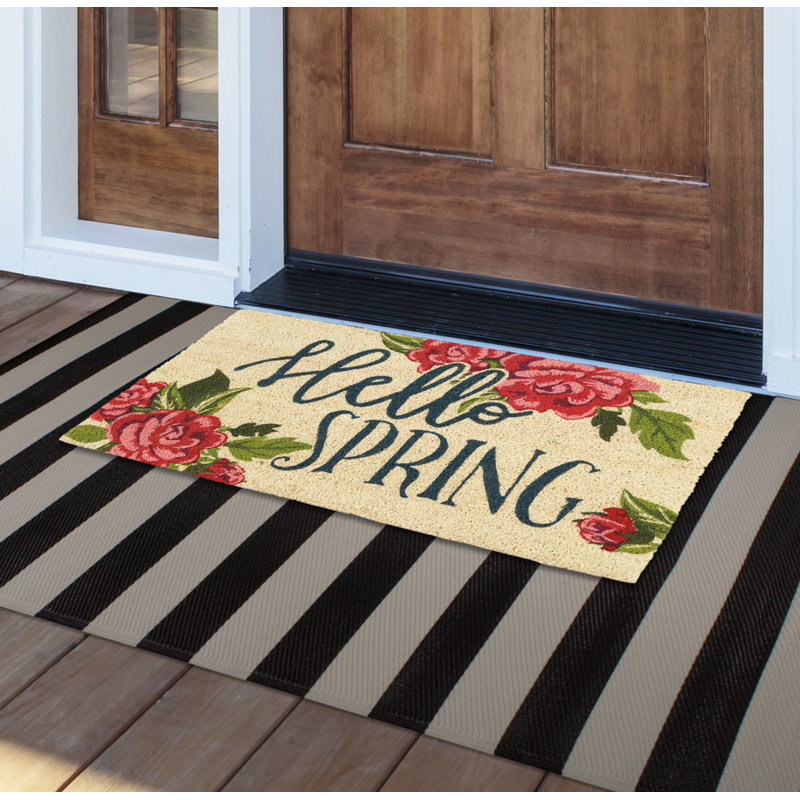 Floral Outdoor Doormat