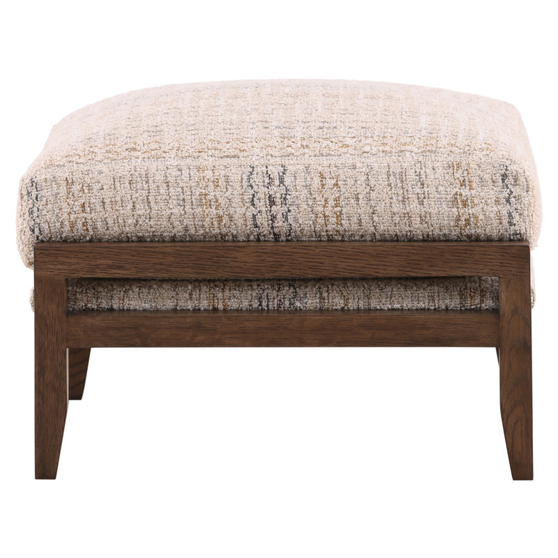 Wainscott Ottoman, Worthy Snow, Casa Blanca