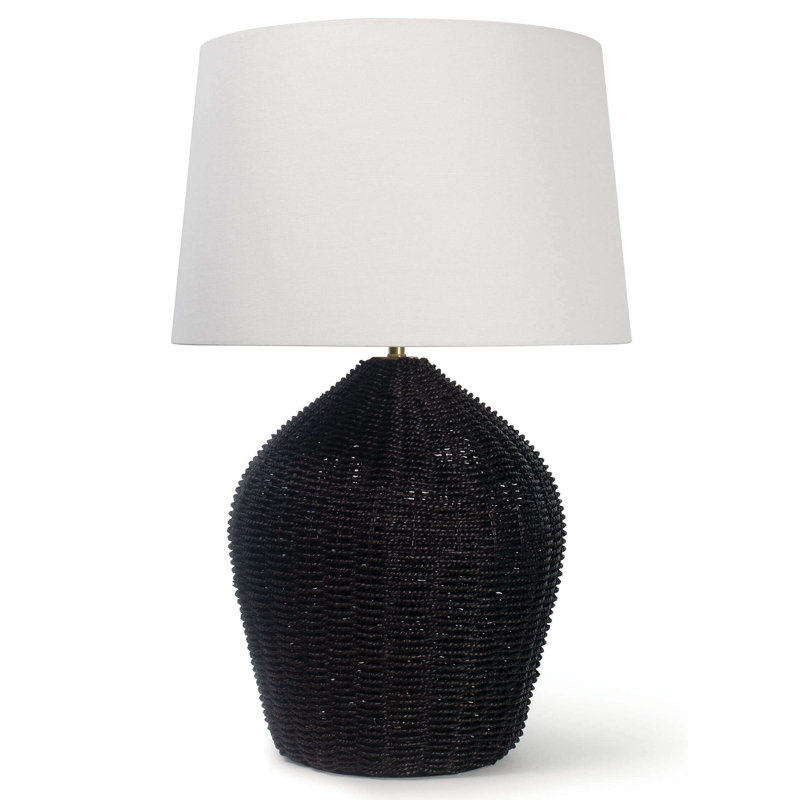 Georgian Table Lamp, Black