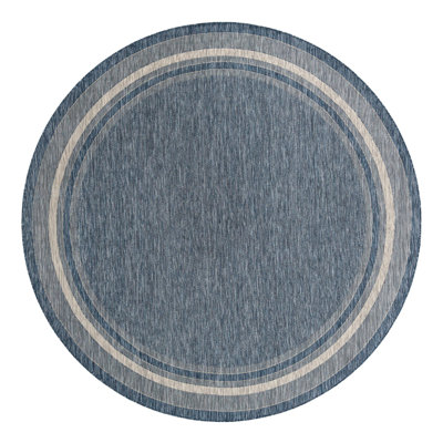 Tapis intérieur / extérieur bleu Swanee