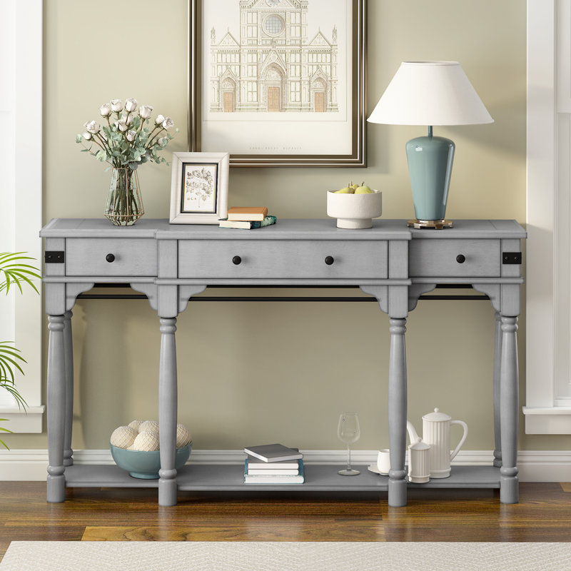 Console de 60,02 po Mariela, Gris