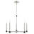 Orean 5 - Light Steel Dimmable Chandelier-1426609739