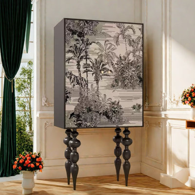 Accent Cabinet Entrance Cabinet Side Cabinet by Vivid Space Creation