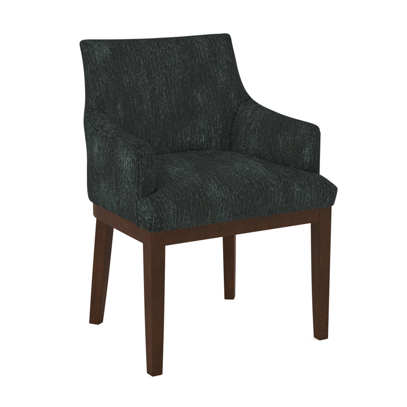 Upholstered Arm Chair, 61597-78, English Saddle