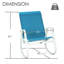 Chaise berçante d'extérieur en métal -94541194