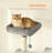 80" Tall Cat Tree Multi-Level Cat Tower