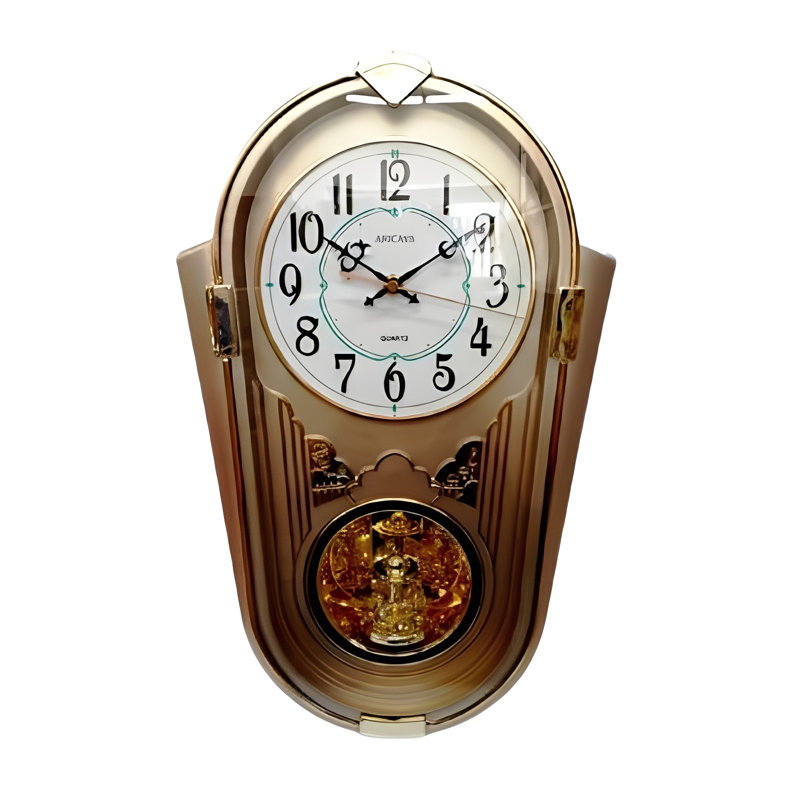 Steel Analogue Wall Clock