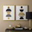 Centre Shapely - reproduction encadrée de qualité supérieure - prête à être accrochée - aucun clou requis - aucun clou requis-762146928-762146929