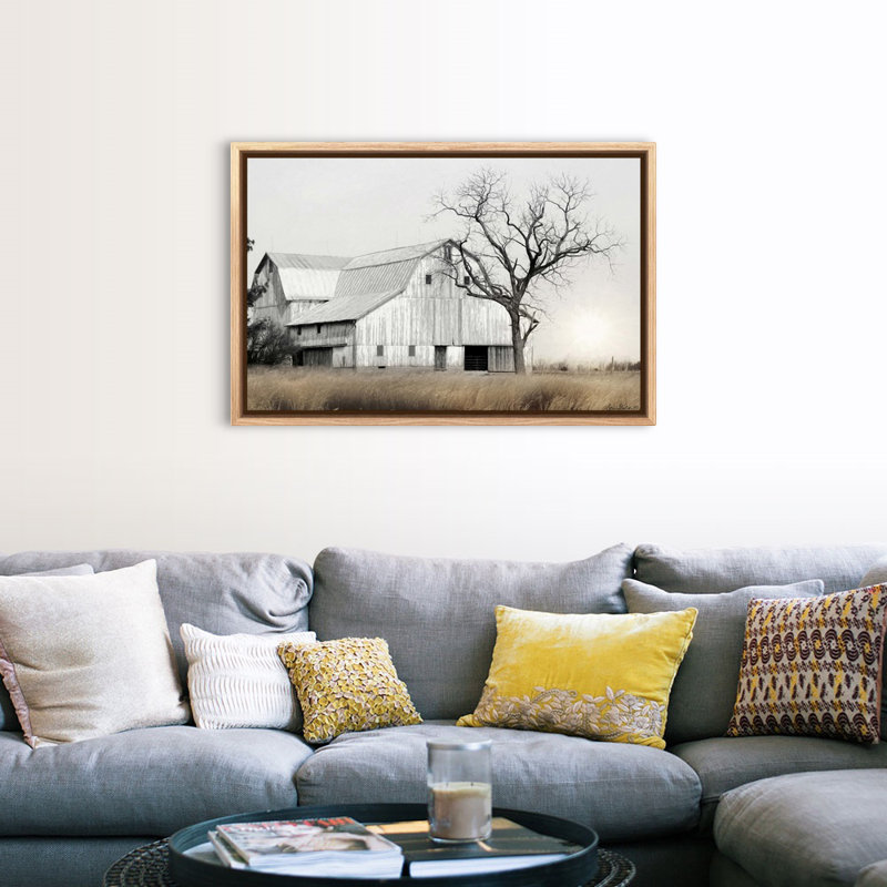 "Ohio Fields I" par Lori Deiter, reproduction d'art sur toile avec quincaillerie de fixation, Toile encadrée