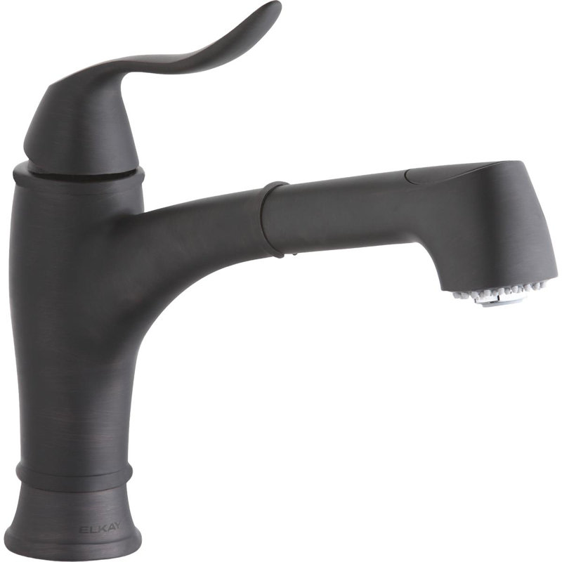 Explore Pull Out Bar Faucet with Side Spray, Oil Rubbed Bronze