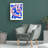 " Wrapped Canvas Wall Art - Ejaaz Haniff 'Funky Beat' Wall Art For Living Room, Bedroom, Or Office Décor - 35x47 "