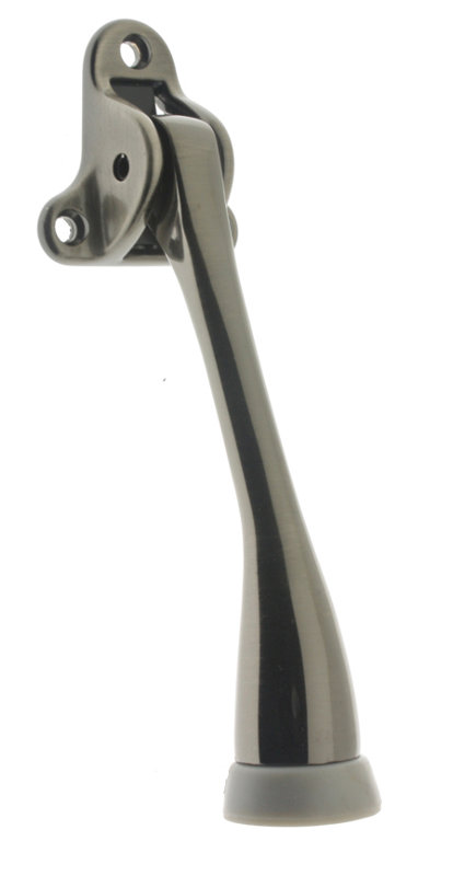 Brass Kick Stop, Antique Nickel