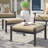Lebanon Metal Outdoor Ottoman