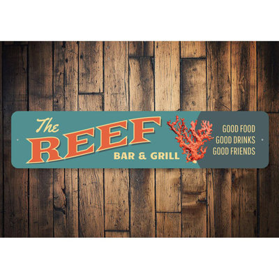 Plaque de récif en aluminium