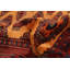 Tapis rouge et orange Finha Peshawar Bokhara 4 pi 0 po x 5 pi 3 po