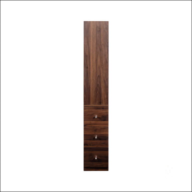Armoire de rangement H 70,87 ", Noyer