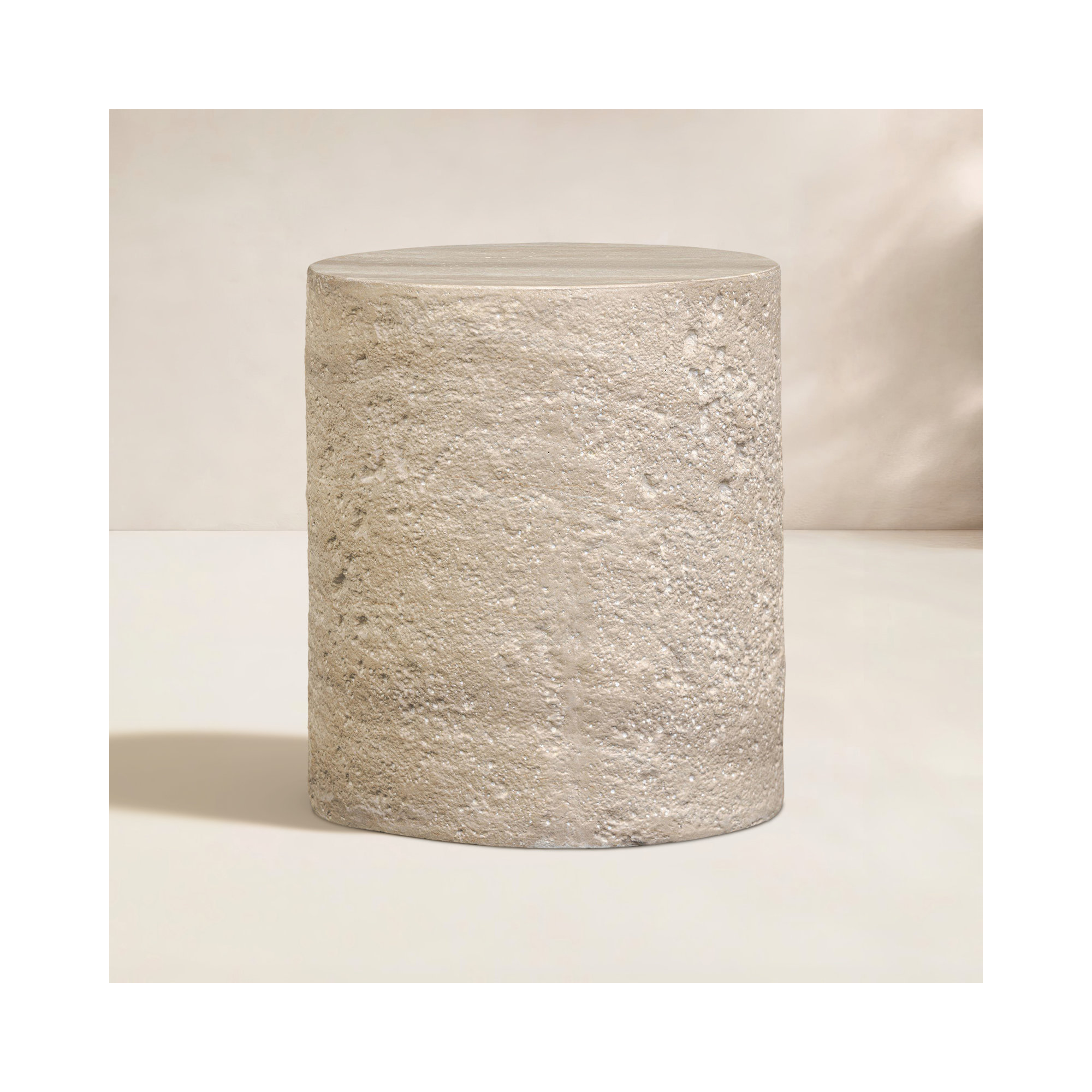 Ettis 14.25'' Concrete Outdoor Side Table