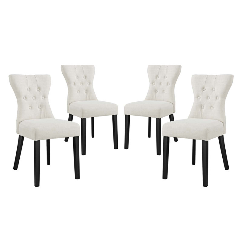 Tissu rembourré Silhouette, Mélange de polyester beige