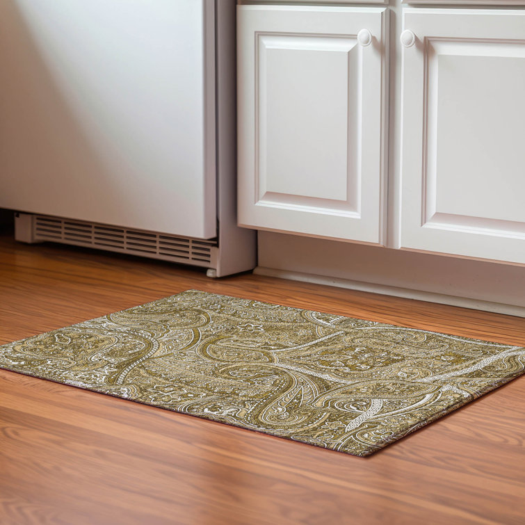 Premium Machine Washable Cerrito Brown Rug