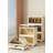 3-layer collapsible storage bins with magnetic doors,plastic lockers with wheels