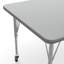 Table d'activité rectangulaire en stratifié Goddard Mobile l 24 po x L 48 po-40433202-12526310