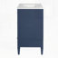 Meuble-lavabo 30 po avec lavabo en céramique, meuble-lavabo à 3 tiroirs 30 po-166656761