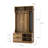 Hall Tree With 6 Hooks,Coat Hanger, Entryway Bench, Storage Bench-340029815