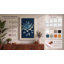 Lotus in Starlight Botanical - Wrapped Canvas-252145443-252145446