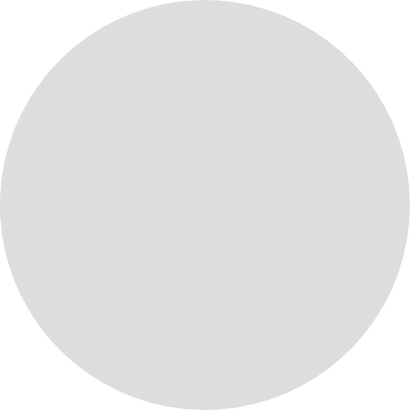 Standard Grayson Spiral Rosette With Rounded Edge, 4" H x 4" W x 1" D