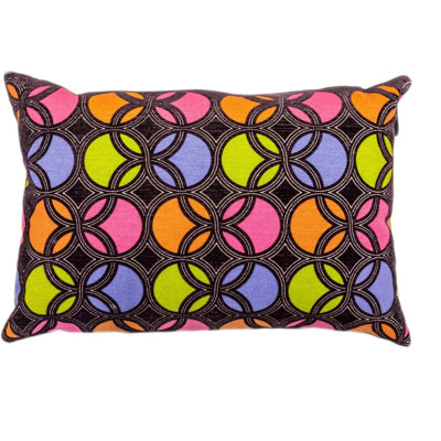 Coussin lombaire géométrique plumes Vildan
