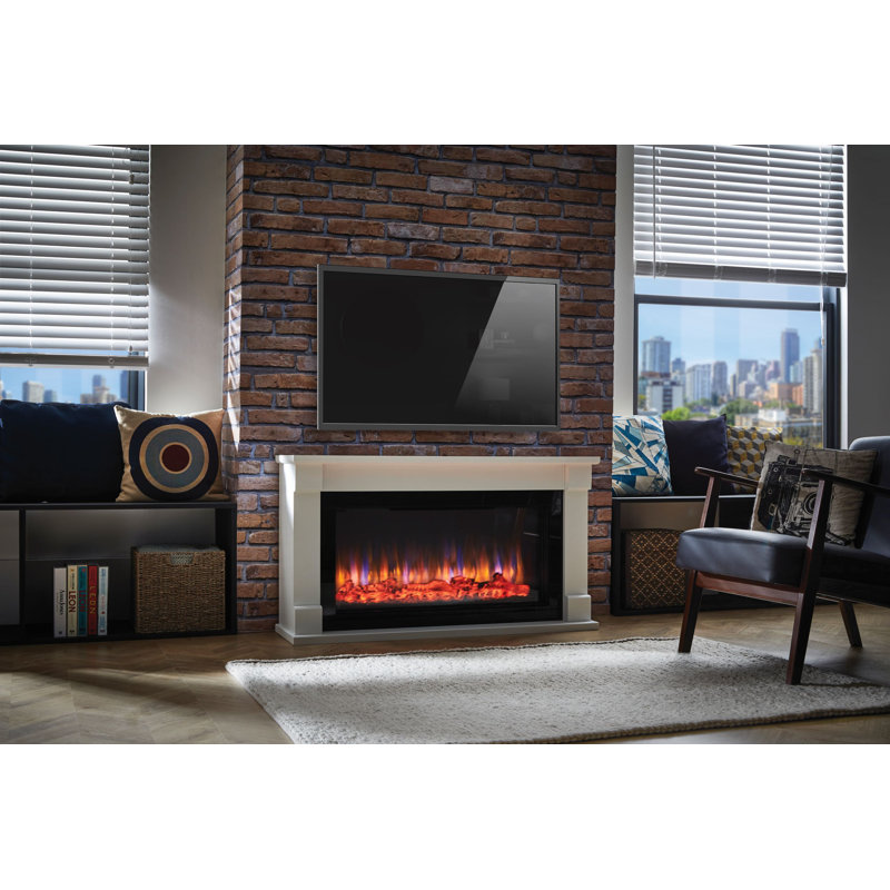 Bradbury-Ambience Electric Fireplace Suite